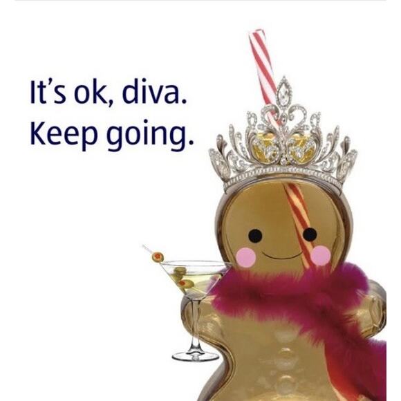 2 Aldi Gingerbread Man Ornament Sipper Cup Glass Bearista Christmas 2025 Viral - Picture 5 of 7